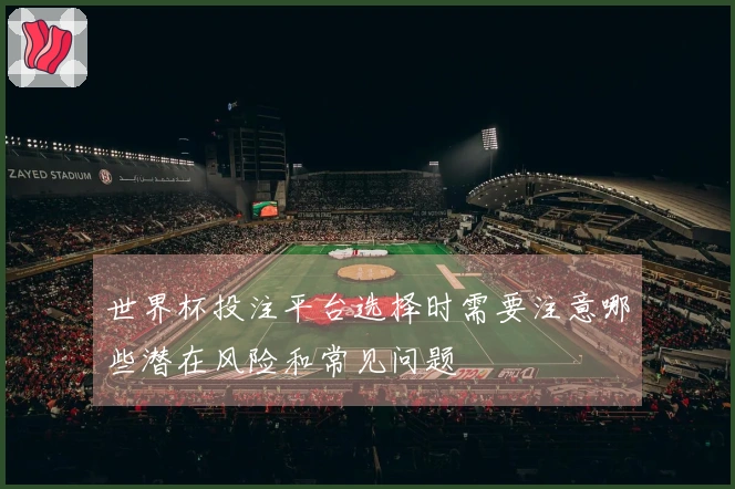 世界杯投注平台选择时需要注意哪些潜在风险和常见问题