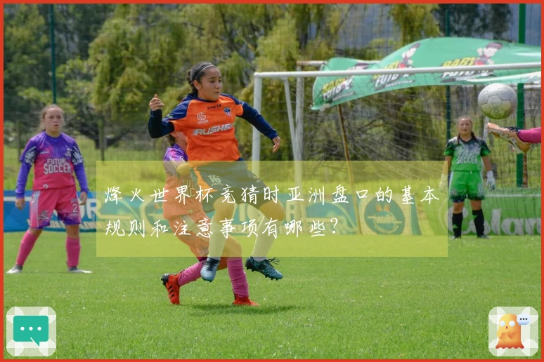 烽火世界杯竞猜时亚洲盘口的基本规则和注意事项有哪些？